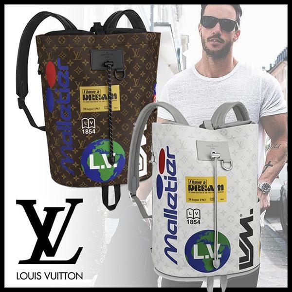 19FW カジュアルな LOUIS VUITTON ☆チョーク・バックパック 2色 M44616